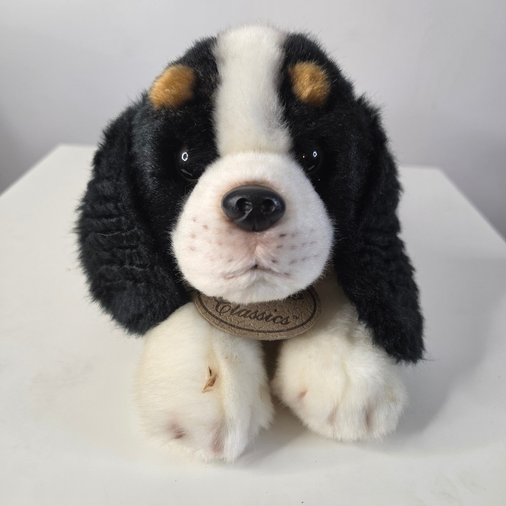 Russ Berrie Yomiko Classics Prince‎ Charles Spaniel Dog Plush Stuffed Animal 10"